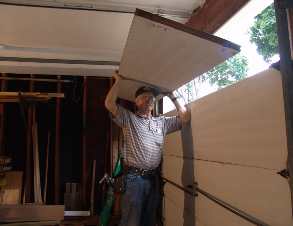 garage door section replacement