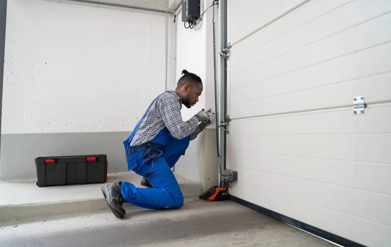 garage door installation service.