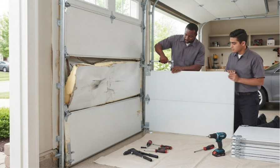 Garage Door Panel Repair Palmer Ranch FL